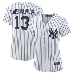 Jazz Chisholm Jr. New York Yankees Women's Home Replica Jersey - White | Nike