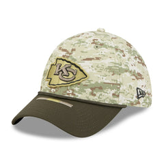 Kansas City Chiefs New Era 2025 Salute to Service 39THIRTY Flex Hat - Camo outlet