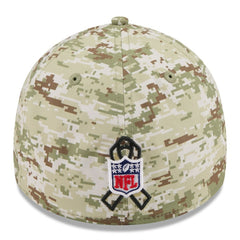 Philadelphia Eagles New Era 2025 Salute to Service 39THIRTY Flex Hat - Camo for sale