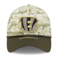 Cincinnati Bengals New Era 2025 Salute to Service 39THIRTY Flex Hat - Camo sale
