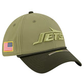 New York Jets New Era 2025 Salute to Service 39THIRTY Flex Hat - Green online