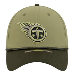 Tennessee Titans New Era 2025 Salute to Service 39THIRTY Flex Hat - Green sale