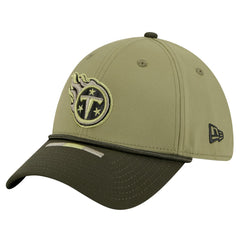 Tennessee Titans New Era 2025 Salute to Service 39THIRTY Flex Hat - Green sale