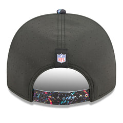 Miami Dolphins New Era 2025 NFL Crucial Catch A-Frame 9FIFTY Snapback Hat - Black cheap