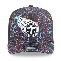 Tennessee Titans New Era 2025 NFL Crucial Catch A-Frame 9FIFTY Snapback Hat - Black sale