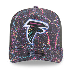 Atlanta Falcons New Era 2025 NFL Crucial Catch A-Frame 9FIFTY Snapback Hat - Black online