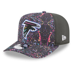 Atlanta Falcons New Era 2025 NFL Crucial Catch A-Frame 9FIFTY Snapback Hat - Black online