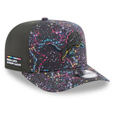 Detroit Lions New Era 2025 NFL Crucial Catch A-Frame 9FIFTY Snapback Hat - Black online