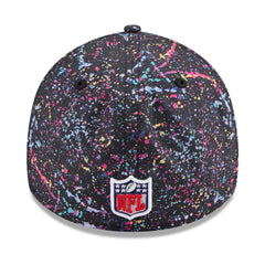 Tennessee Titans New Era 2025 NFL Crucial Catch 39THIRTY Flex Hat - Black discount
