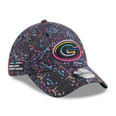 Green Bay Packers New Era 2025 NFL Crucial Catch 39THIRTY Flex Hat - Black cheap