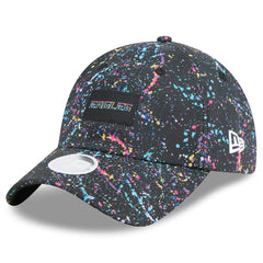 Philadelphia Eagles New Era Women's 2025 NFL Crucial Catch Pony Tail Adjustable Hat - Black for sale