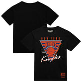 New York Knicks Worldwide Collection Tri-Logo T-Shirt - Black | Mitchell & Ness sale