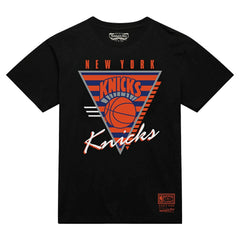 New York Knicks Worldwide Collection Tri-Logo T-Shirt - Black | Mitchell & Ness sale