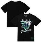 Dallas Mavericks Worldwide Collection Tri-Logo T-Shirt sale - Black | Mitchell & Ness shop