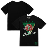 Boston Celtics Worldwide Collection Tri-Logo T-Shirt - Black | Mitchell & Ness on sale