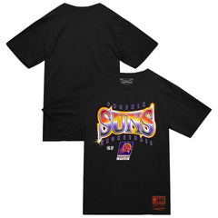 Phoenix Suns Worldwide Collection Glow Up T-Shirt - Black | Mitchell & Ness sale