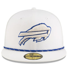 Buffalo Bills New Era 2025 Rivalries Collection Sideline Rope 59FIFTY Fitted Hat - White outlet