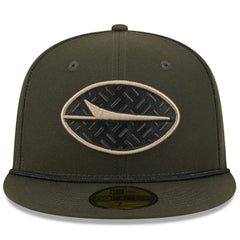 New York Jets New Era 2025 Rivalries Collection Sideline Rope 59FIFTY Fitted Hat - Gotham Green online