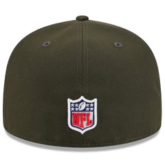 New York Jets New Era 2025 Rivalries Collection Sideline Rope 59FIFTY Fitted Hat - Gotham Green online