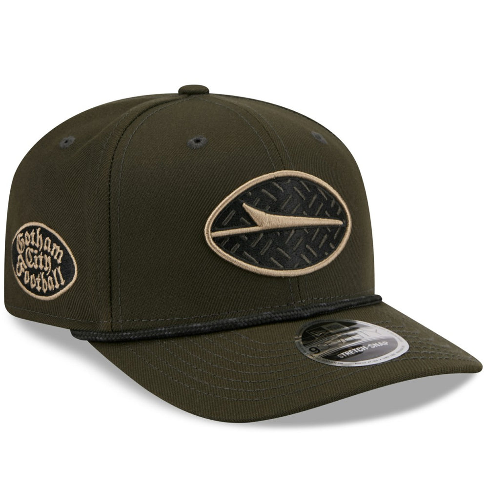 New York Jets New Era 2025 Rivalries Collection Sideline 9SEVENTY Adjustable Hat - Gotham Green outlet