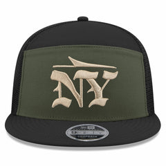 New York Jets New Era 2025 Rivalries Collection Team Split Panel 9FIFTY Snapback Hat - Gotham Green sale