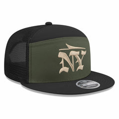 New York Jets New Era 2025 Rivalries Collection Team Split Panel 9FIFTY Snapback Hat - Gotham Green sale