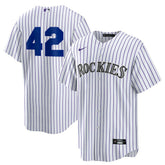 Colorado Rockies Home 2025 Jackie Robinson Day Replica Jersey - White | Nike