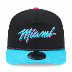 Miami Heat 2025/26 City Edition 19TWENTY Adjustable Hat - Black/Turquoise | New Era on sale