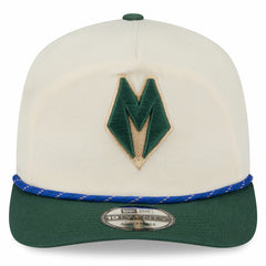 Milwaukee Bucks 2025/26 City Edition 19TWENTY Adjustable Hat - Cream/Hunter Green | New Era for sale