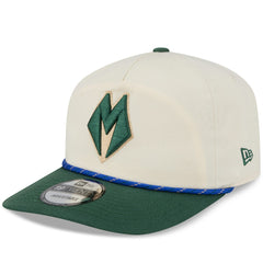 Milwaukee Bucks 2025/26 City Edition 19TWENTY Adjustable Hat - Cream/Hunter Green | New Era for sale