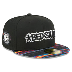 Brooklyn Nets 2025/26 City Edition 59FIFTY Fitted Hat - Black | New Era sale