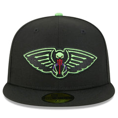 New Orleans Pelicans 2025/26 City Edition 59FIFTY Fitted Hat - Black | New Era shop