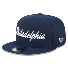 Philadelphia 76ers 2025/26 City Edition 9FIFTY Snapback Hat sale - Navy | New Era online