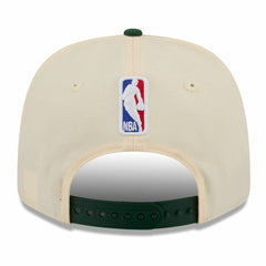 Milwaukee Bucks 2025/26 City Edition 9SEVENTY Adjustable Hat - Cream/Hunter Green | New Era for sale