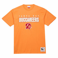 Tampa Bay Buccaneers Throw It Back Premium Vintage Logo T-Shirt - Orange on sale