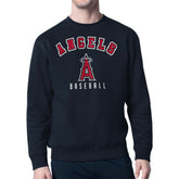 Los Angeles Angels Starter Team Logo Fleece Pullover Sweatshirt - Navy