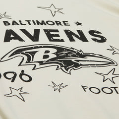 Baltimore Ravens Women's Plus Size Shooting Star Sweatshirt - Cream outlet
