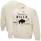 Buffalo Bills Women's Plus Size Shooting Star Sweatshirt - Cream outlet