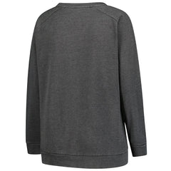Washington Commanders Profile Women's Plus Size Acid Wash Raglan Sweatshirt - Charcoal cheap