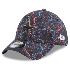 Dallas Cowboys New Era 2025 NFL Crucial Catch 39THIRTY Flex Hat - Black on sale