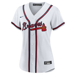Spencer Schwellenbach Atlanta Braves Women's Home Replica Jersey - White | Nike