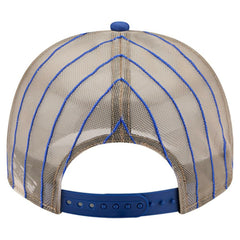 New York Mets Vintage Arched Foam Front 9FIFTY A-Frame Adjustable Trucker Hat - Royal | New Era