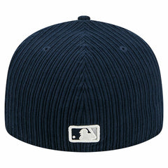 New York Yankees Chenille Pop 59FIFTY Fitted Hat - Navy | New Era