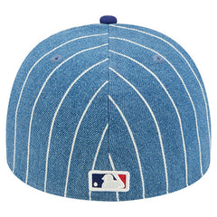 Los Angeles Dodgers Parallel A-Frame 59FIFTY Fitted Hat - Blue/Royal | New Era
