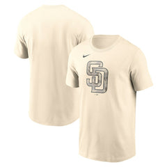 San Diego Padres Camo Logo T-Shirt - Cream | Nike