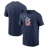 St. Louis Cardinals Americana T-Shirt - Navy | Nike