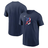Detroit Tigers Americana T-Shirt - Navy | Nike