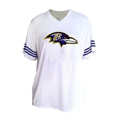 Lamar Jackson Baltimore Ravens Women's Plus Size Fashion Jersey - White cheap