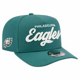 Philadelphia Eagles New Era Local Play A-Frame 9FIFTY Snapback Hat - Midnight Green cheap