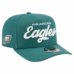 Philadelphia Eagles New Era Local Play A-Frame 9FIFTY Snapback Hat - Midnight Green cheap